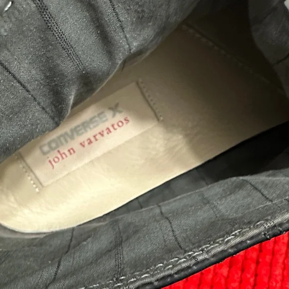 Converse X John Varvatos Black High-Top Men’s Leather Sneakers - Picture 7 of 7